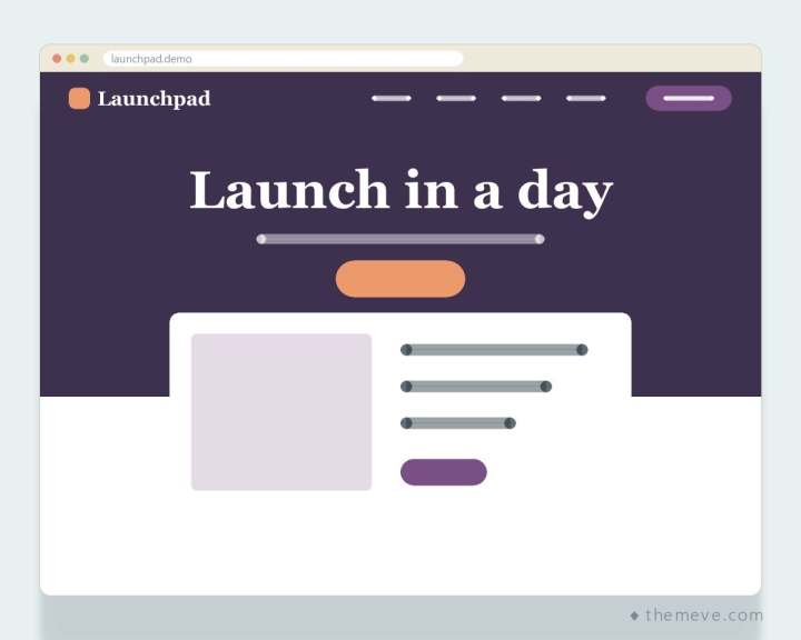 Launchpad — SaaS Landing Page