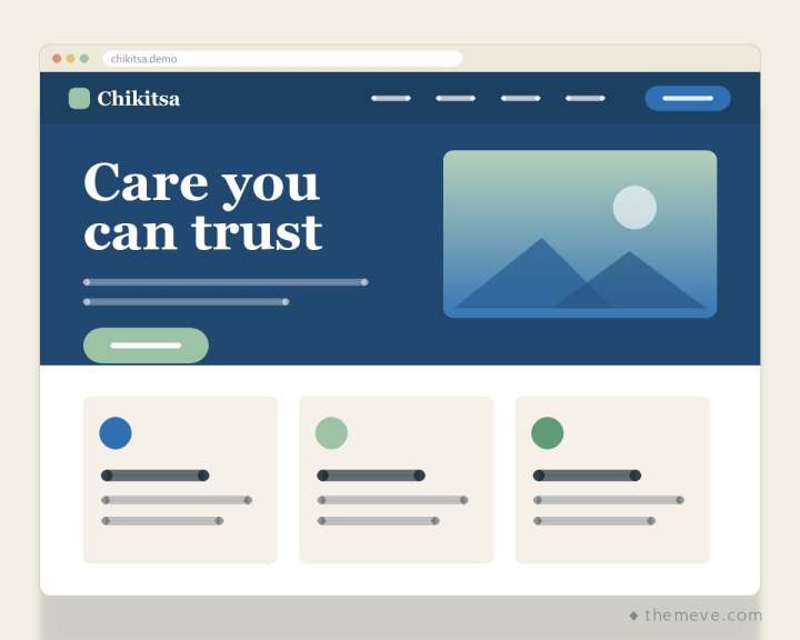 Chikitsa — Clinic & Doctor Theme